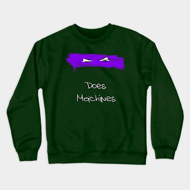 Donatello Does Machines Crewneck Sweatshirt by enfuego360